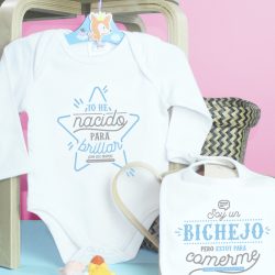 conjunto bebés manga larga