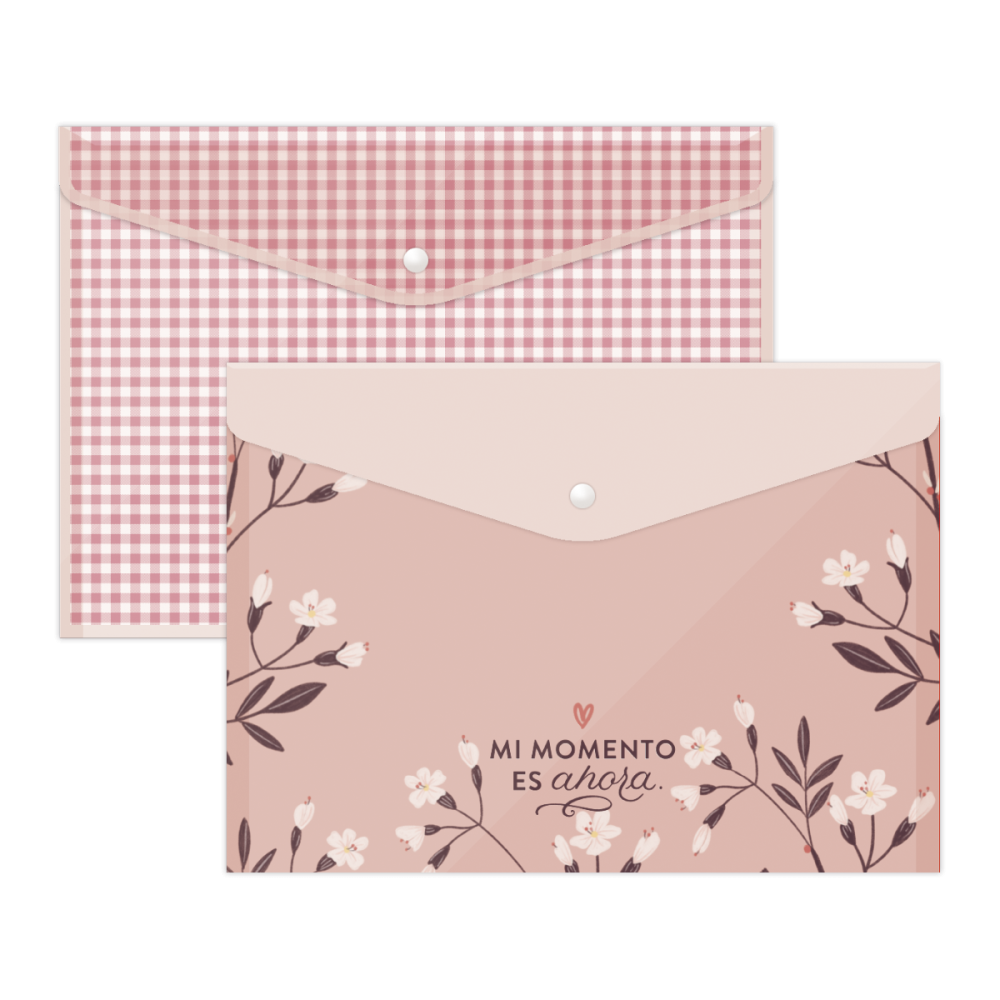 PACK DE CARPETAS DE BOTÓN - EDICIÓN ROSA