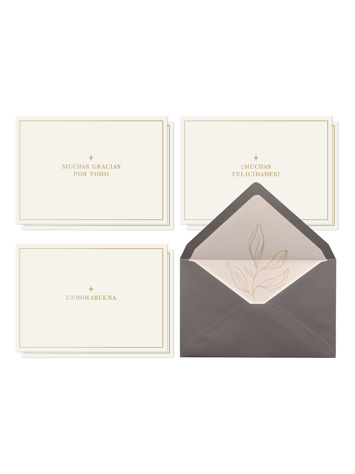 set tarjetas pure white3