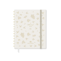 cream white planner 2025